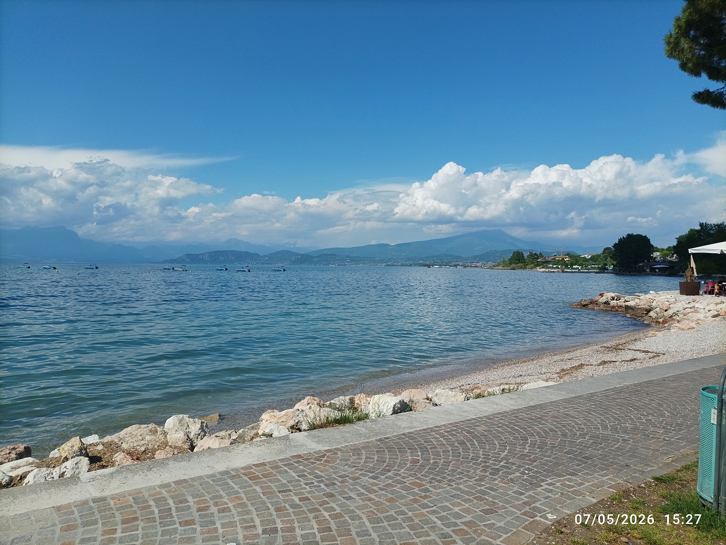 Lungolago Castelnuovo del Garda verso Pacengo